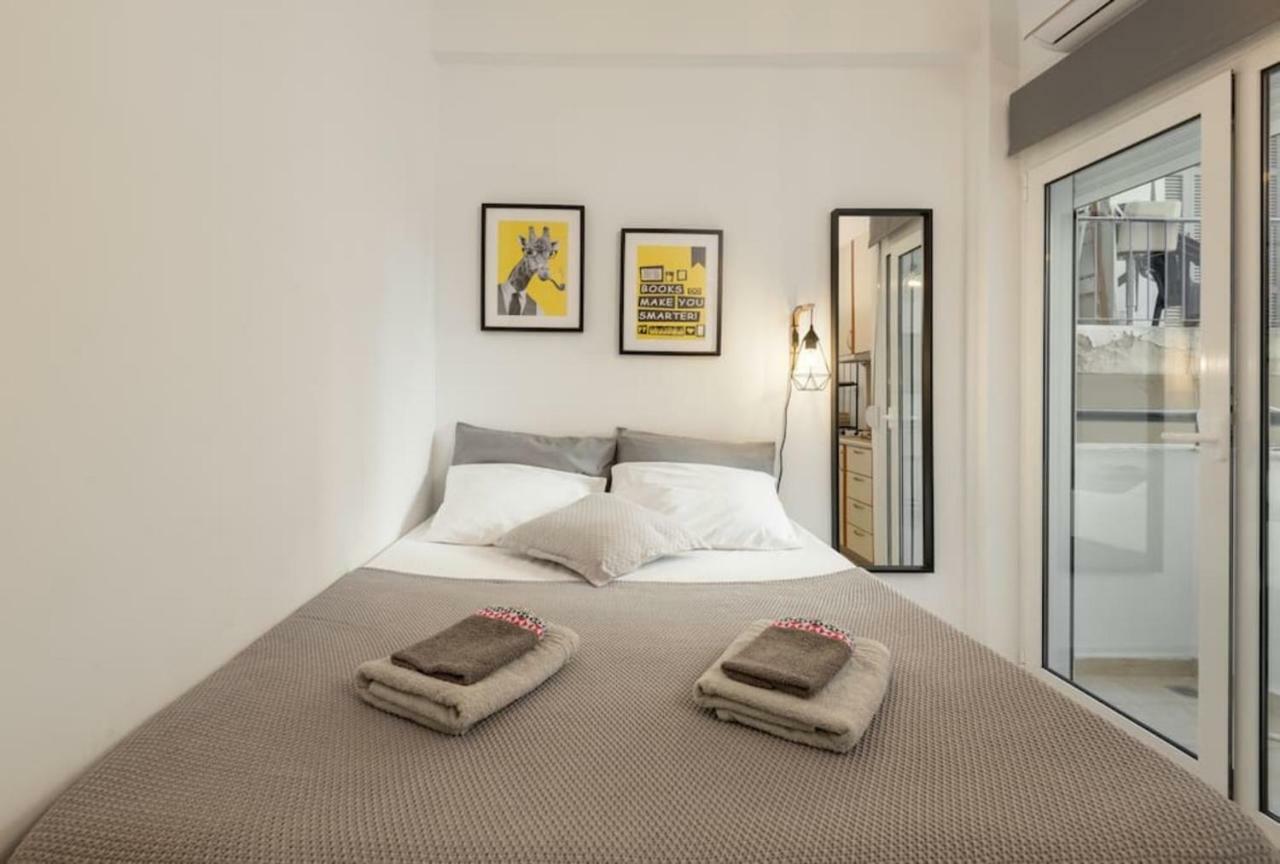 Central Studio! Fiber Wifi, Ac, Private, Self Check-In! 테살로니키 외부 사진