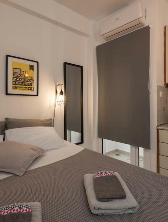 Central Studio! Fiber Wifi, Ac, Private, Self Check-In! 테살로니키 외부 사진
